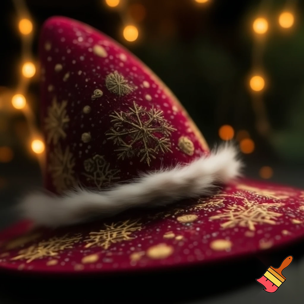 Christmas wizard hat special delicate hat