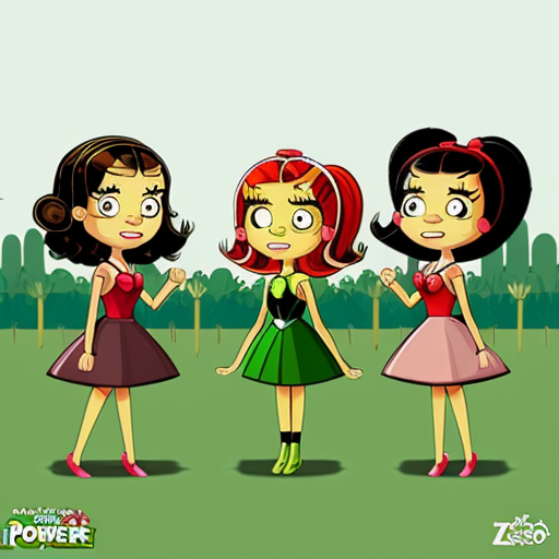 Powerpuff Girls (The Powerpuff Girls), Elephant, Zoo
