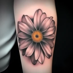 october birth flower tattoo