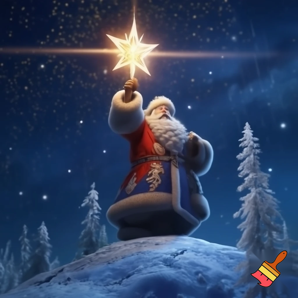 Russia, Santa Claus will stick with a star