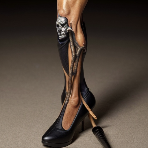 A witches walking stick metric walking stick