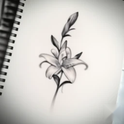 may birth flower tattoo