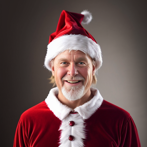 Santa Claus video Santa Claus hat