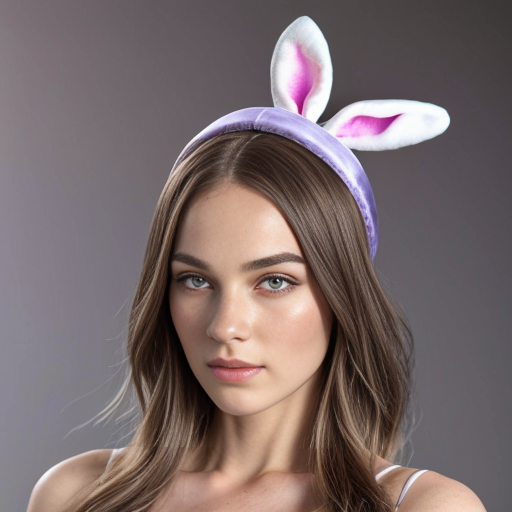 Easter top hat with headband, Easter bunny ears, purple and white velvet and fabric purple and white gold, gold and silver special delicate hat special delicate