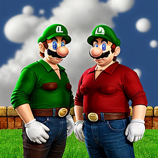 mario and luigi