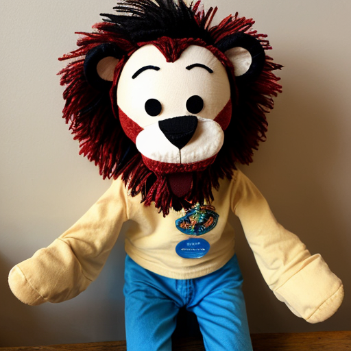 tony the lion puppet
