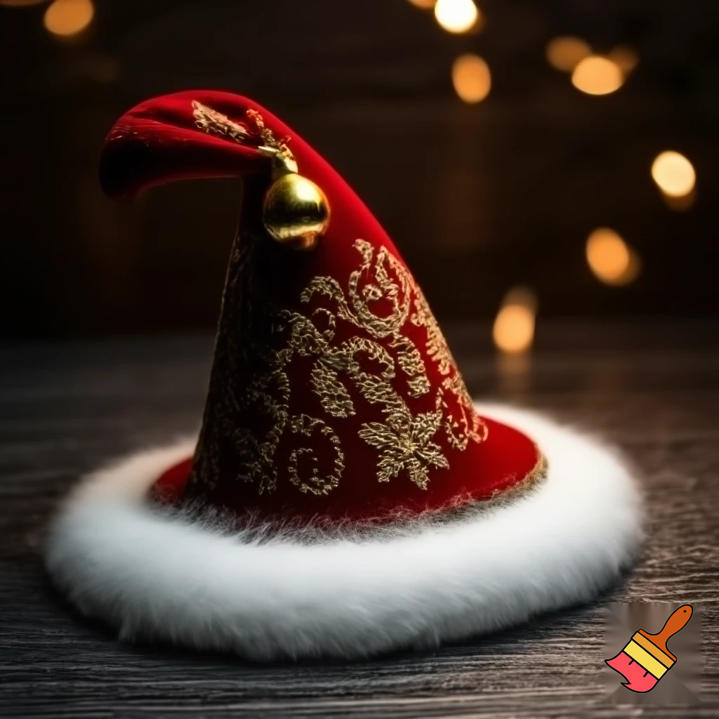 Christmas wizard hat