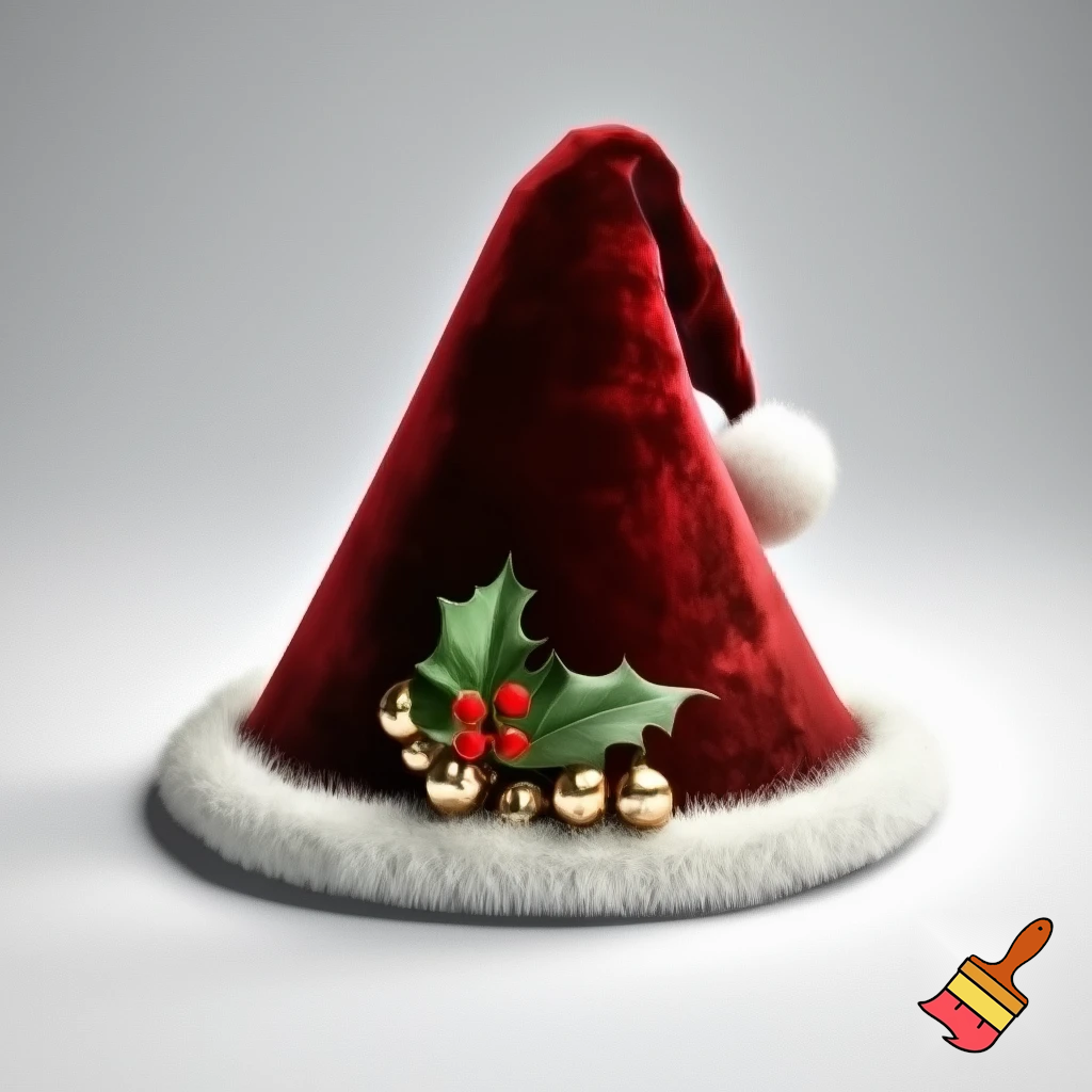 Christmas wizard hat