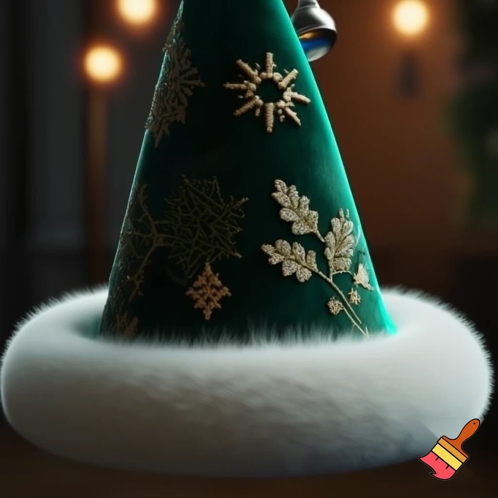 Christmas wizard hat