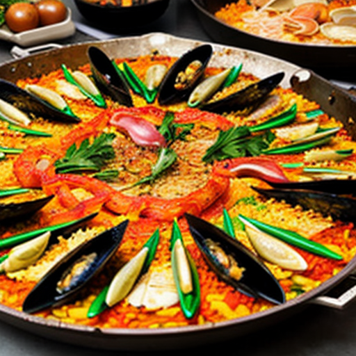 виды паэльи с названиями
