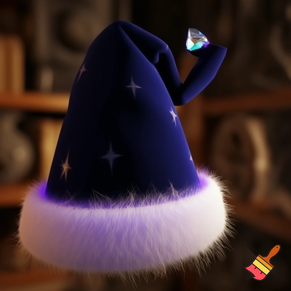A wizard Christmas hat