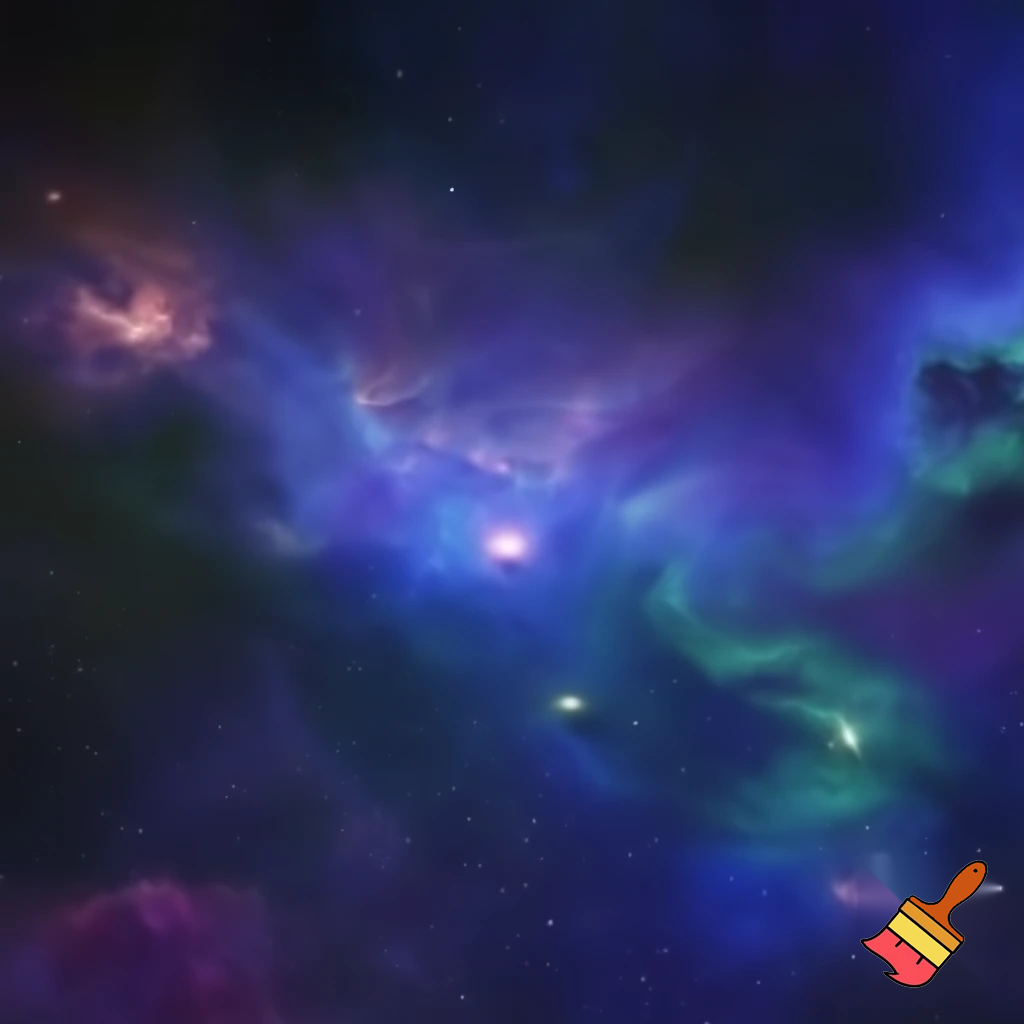 “Deep space stars and galaxies, cinematic 4k background.”