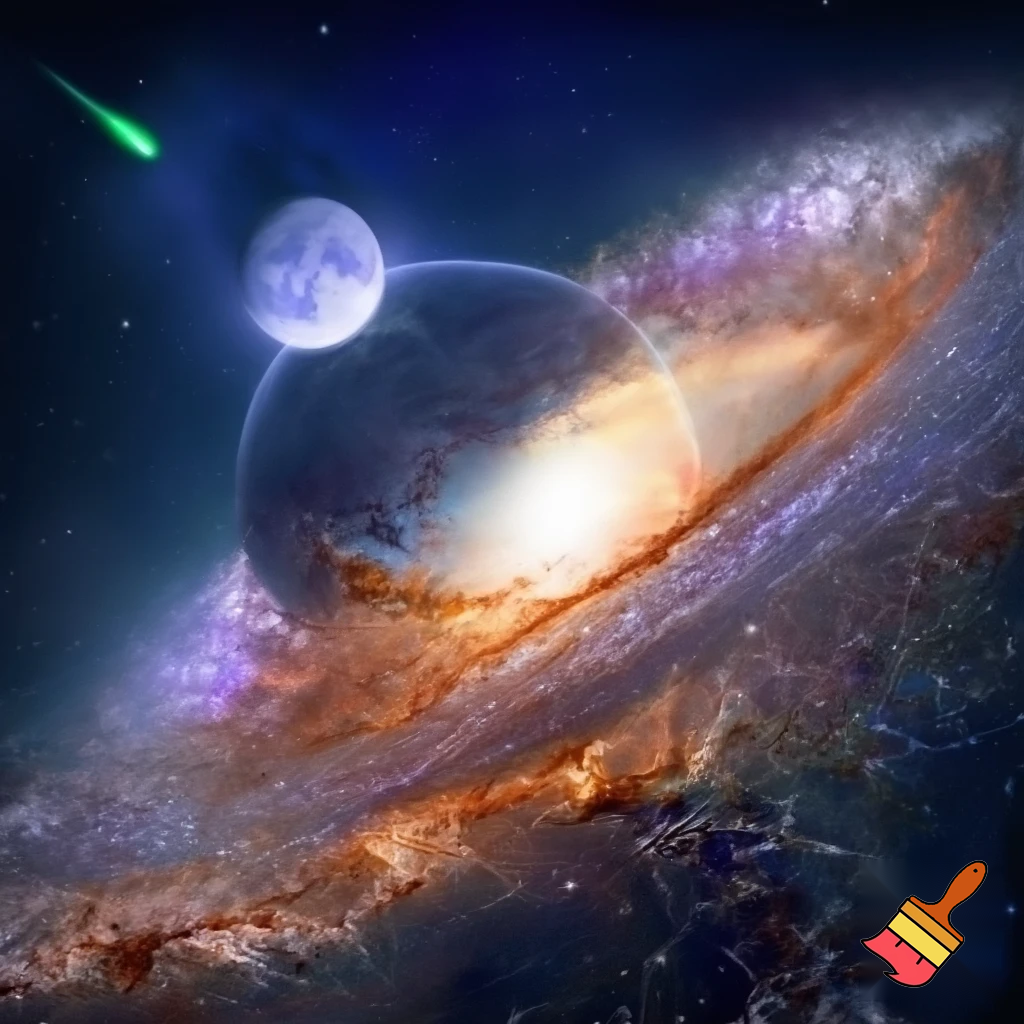 A random planet from the andromeda galaxy