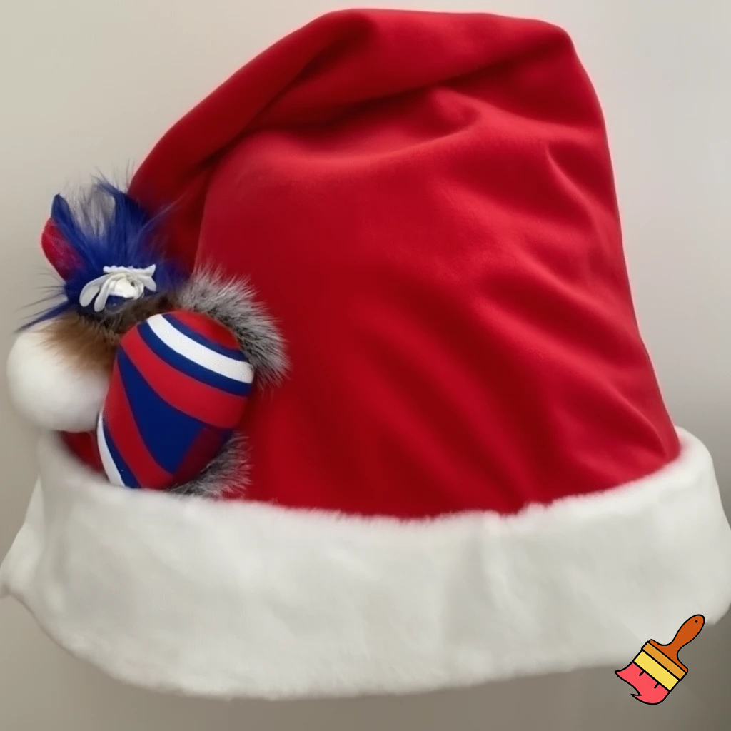 Wizards Christmas hat,
