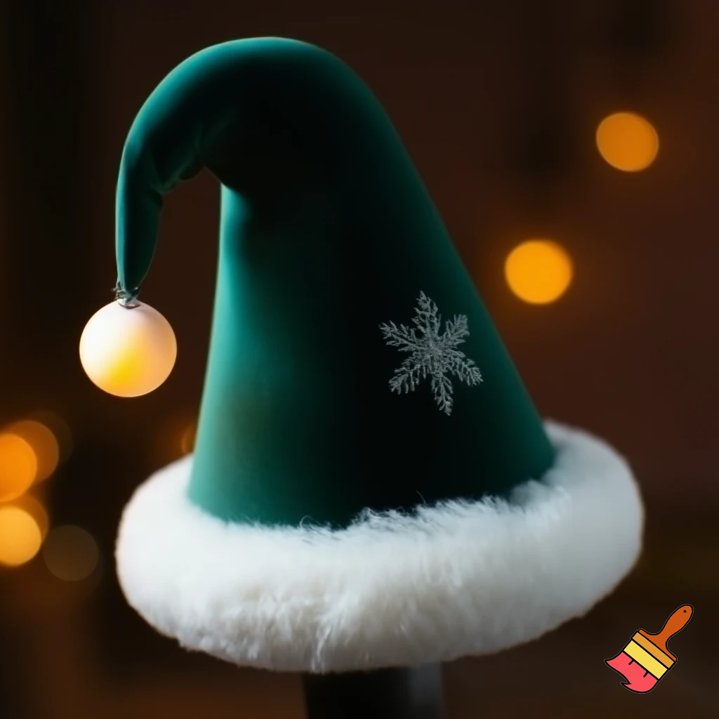 A wizard Christmas hat