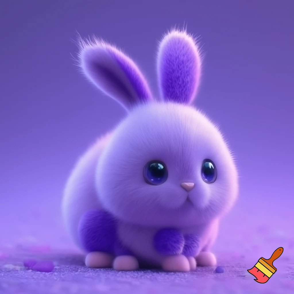 Cute bunny
Purple