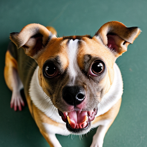 Photo of a half dog half fish and half rat weird ugly creature thing