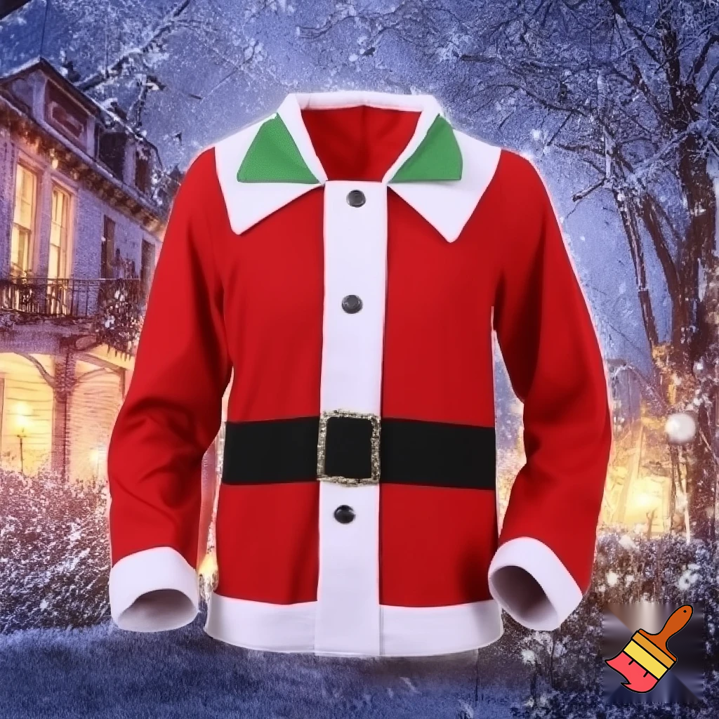 A wizard jacket Christmas jacket Santa Claus wizard