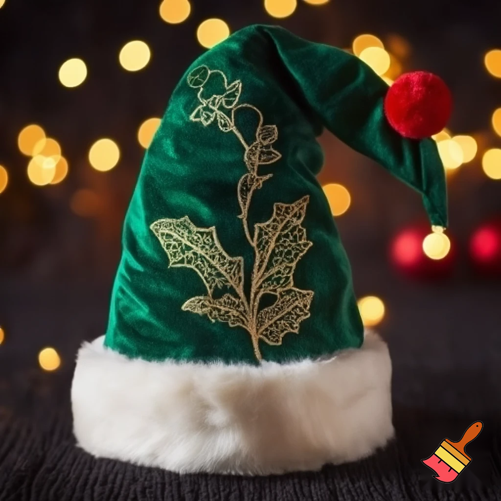 Elf hat Christmas elf hat velvet