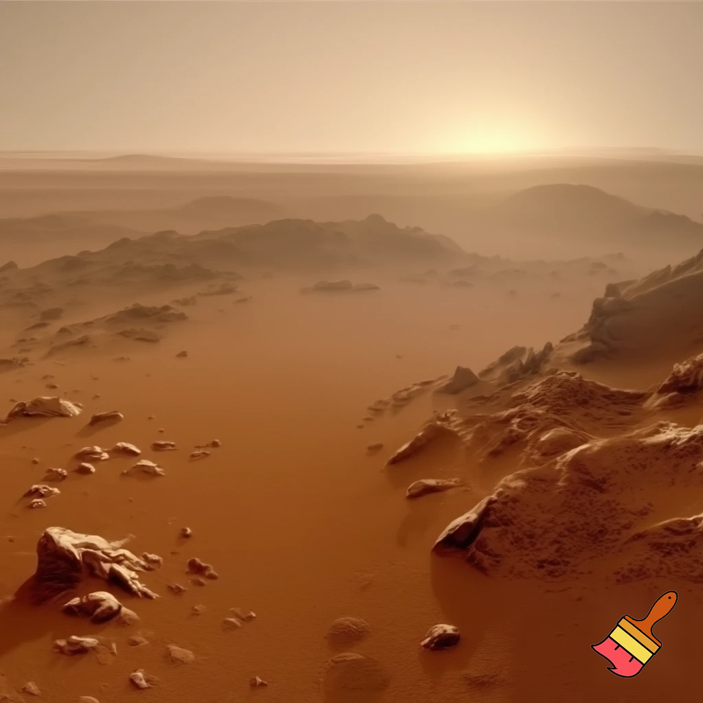 Create mars real image 