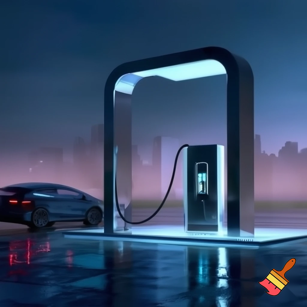 generate ev car charging station 
