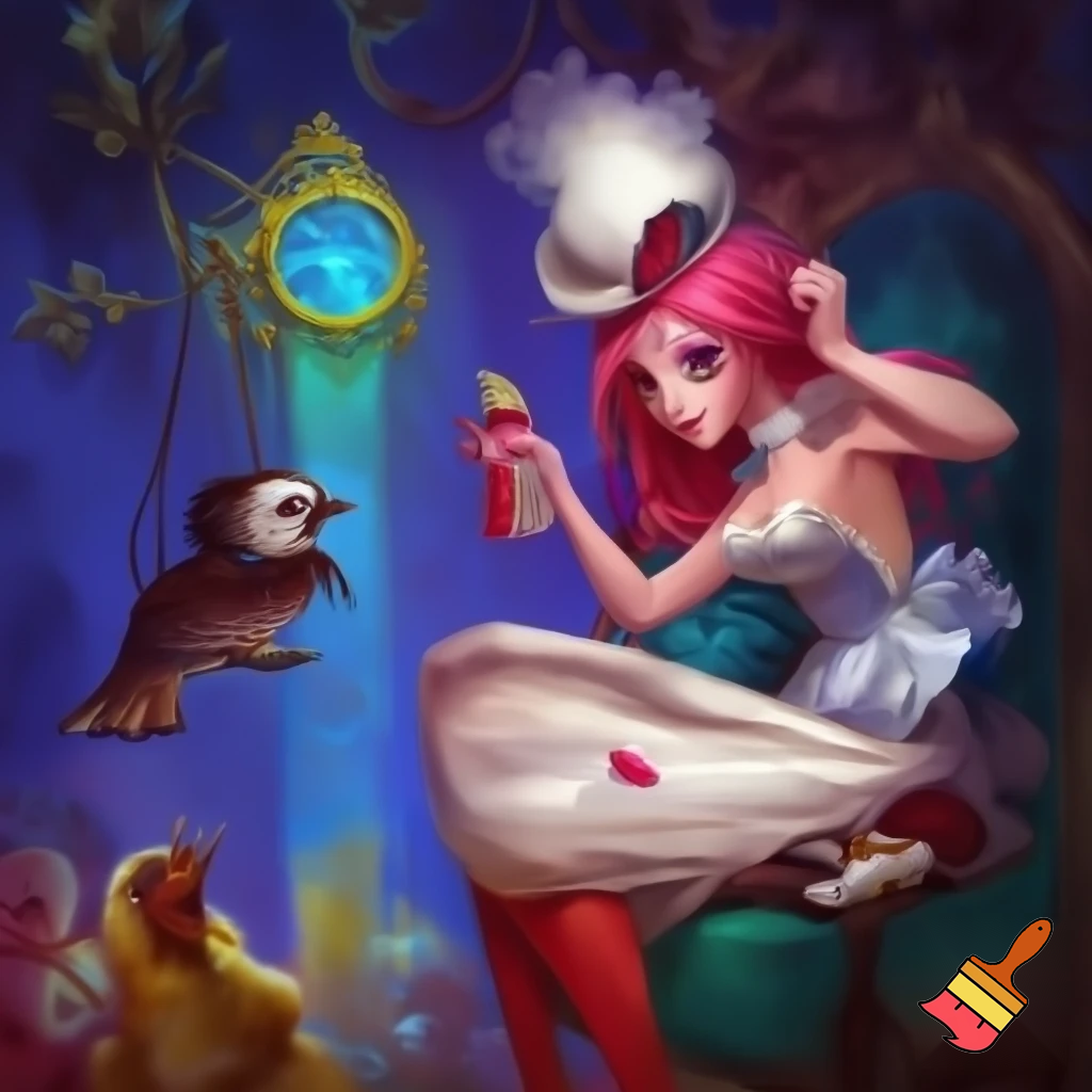 Sexy Alice wonderland boobies