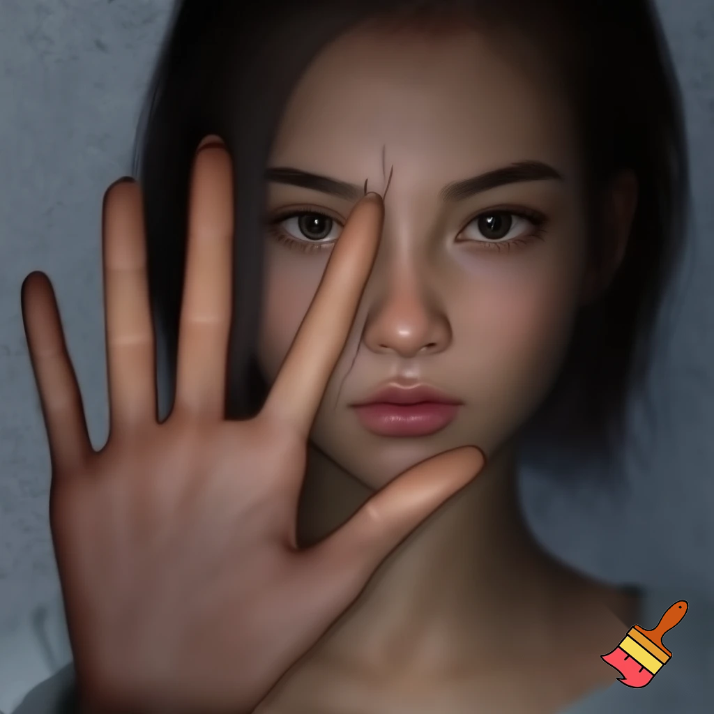Human with 7 fingers