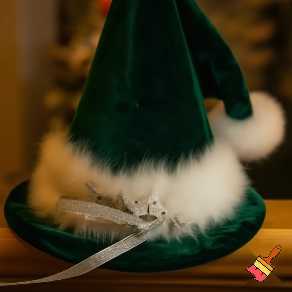 Christmas wizard hat