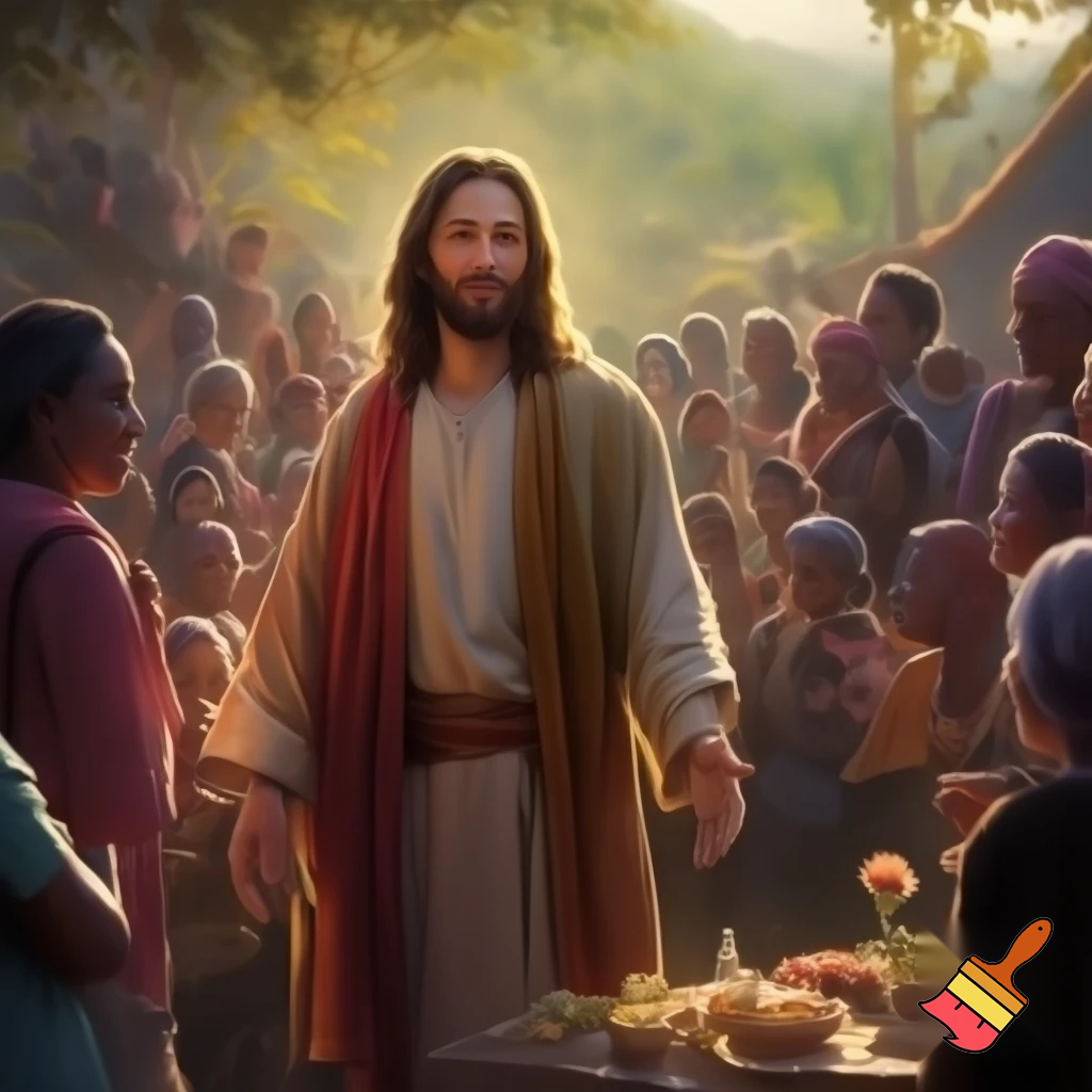 Jesus at a diddy party
