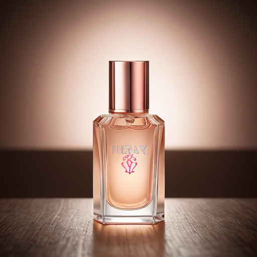 Extraluxury women’s perfume bottle with rosy amber glass, heavy white onyx base, discreet rose gold detailing, refined central gemstone accent, elegant and modern haute parfumerie style, cinematic soft lighting