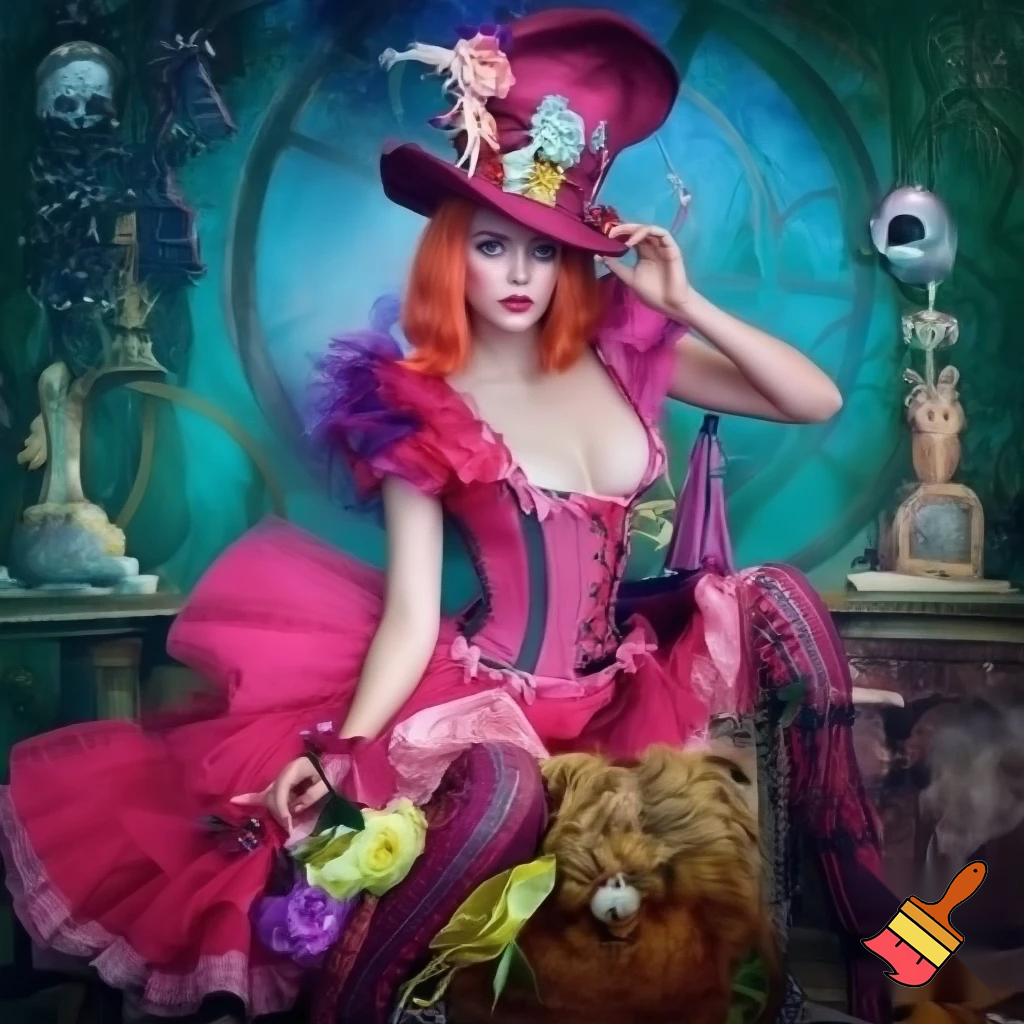 Sexy Alice wonderland boobies