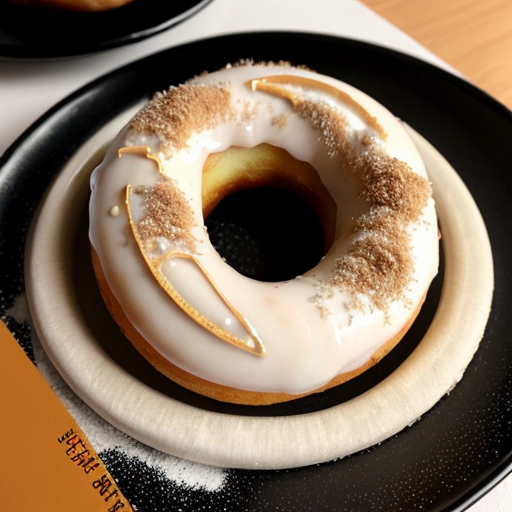 give it a space theme and add multiple stars and planets in the background  Saturn Ring Donuts: Carmel and cream filled donuts with golden dust and a pineapple ring on the top to represent saturn. Also have three donuts on the plate  