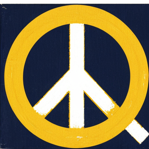 a peace through athletics symbol
