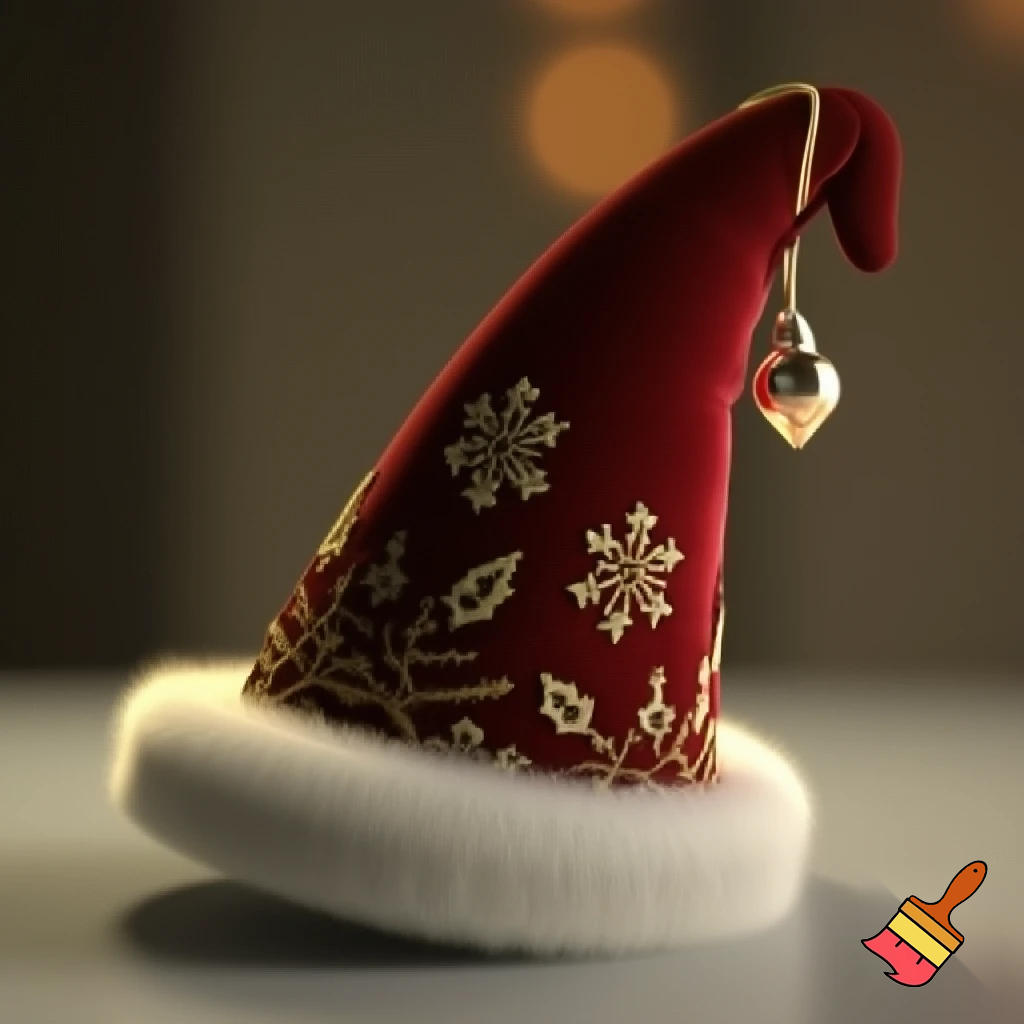 Christmas wizard hat