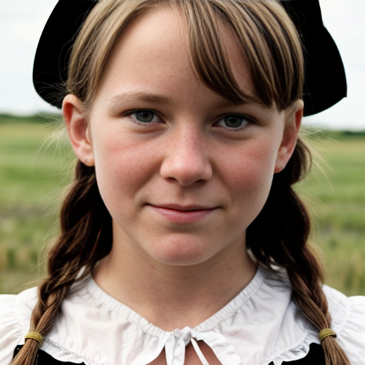 Melissa Gilbers as Laura Ingalls from Little House on Prairie