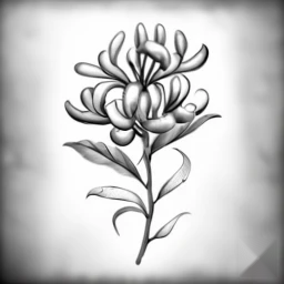 june birth flower tattoo