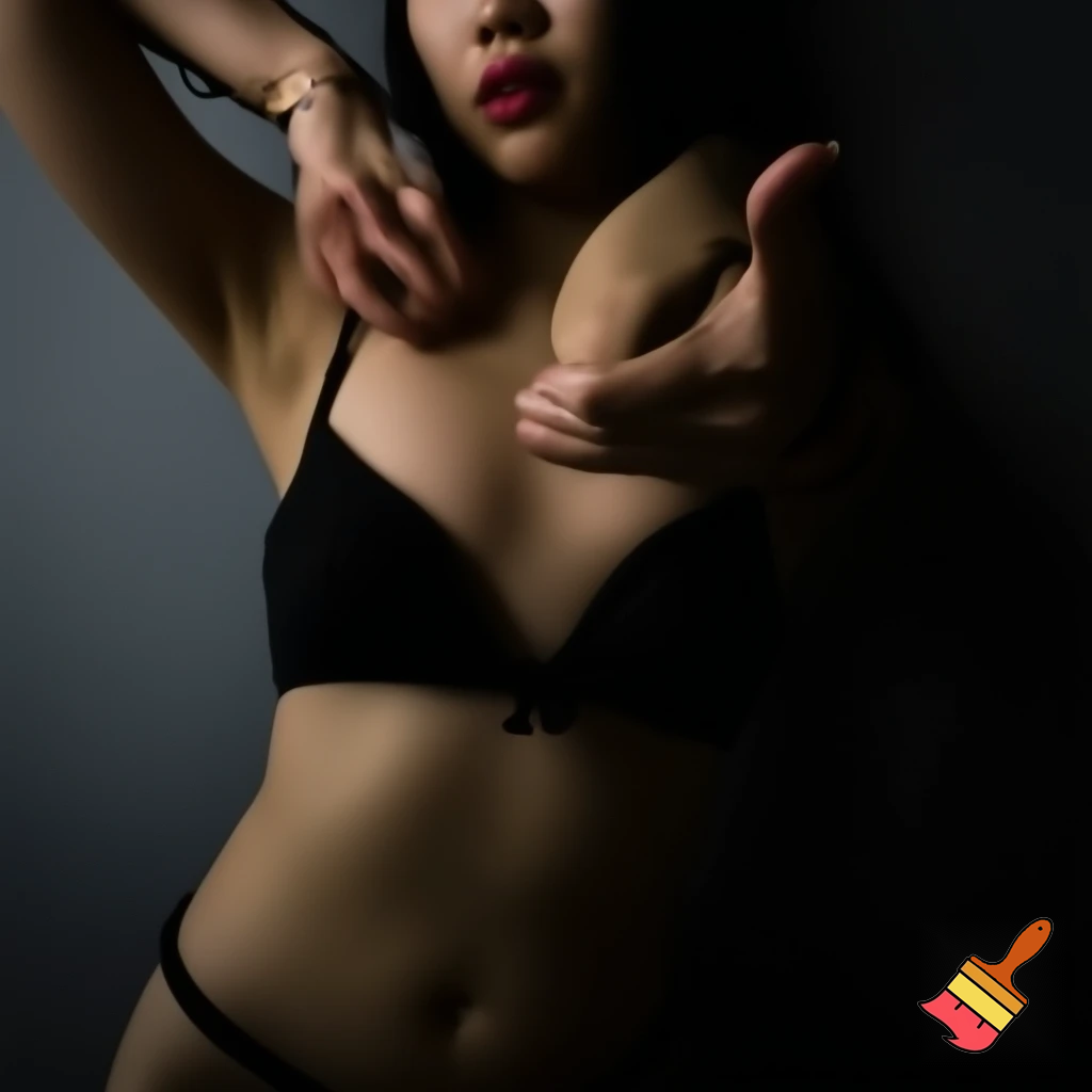 Sexy Asian woman orgasm