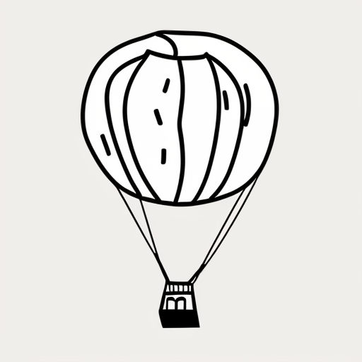 black girl in a hot air balloon
