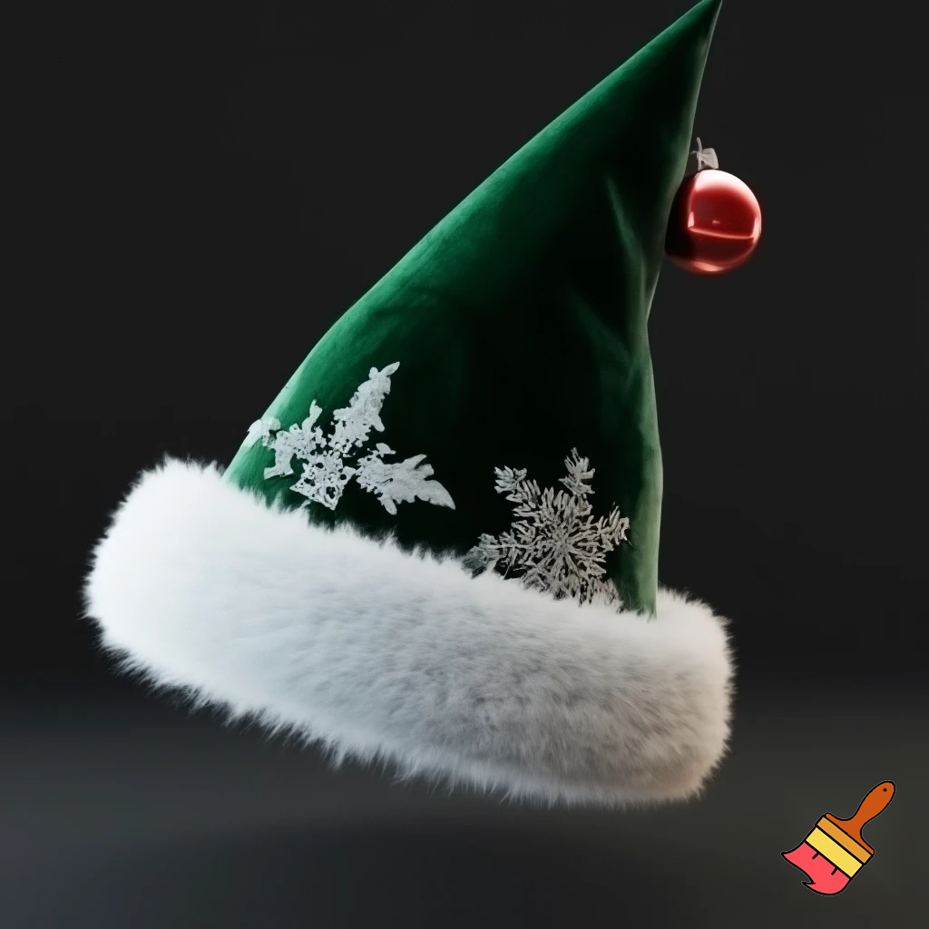 Christmas wizard hat