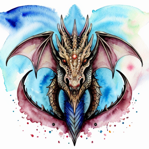 make a dragon with 300230 eyes