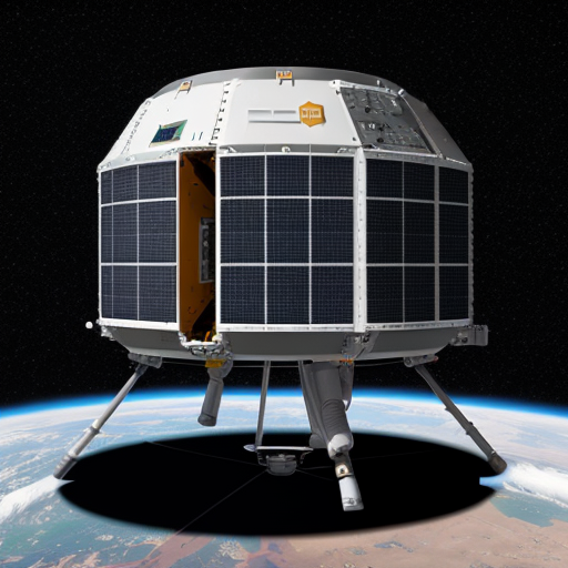 a highly sophisticated, hyperphotorealistic up to scale crew module that could house 6 people