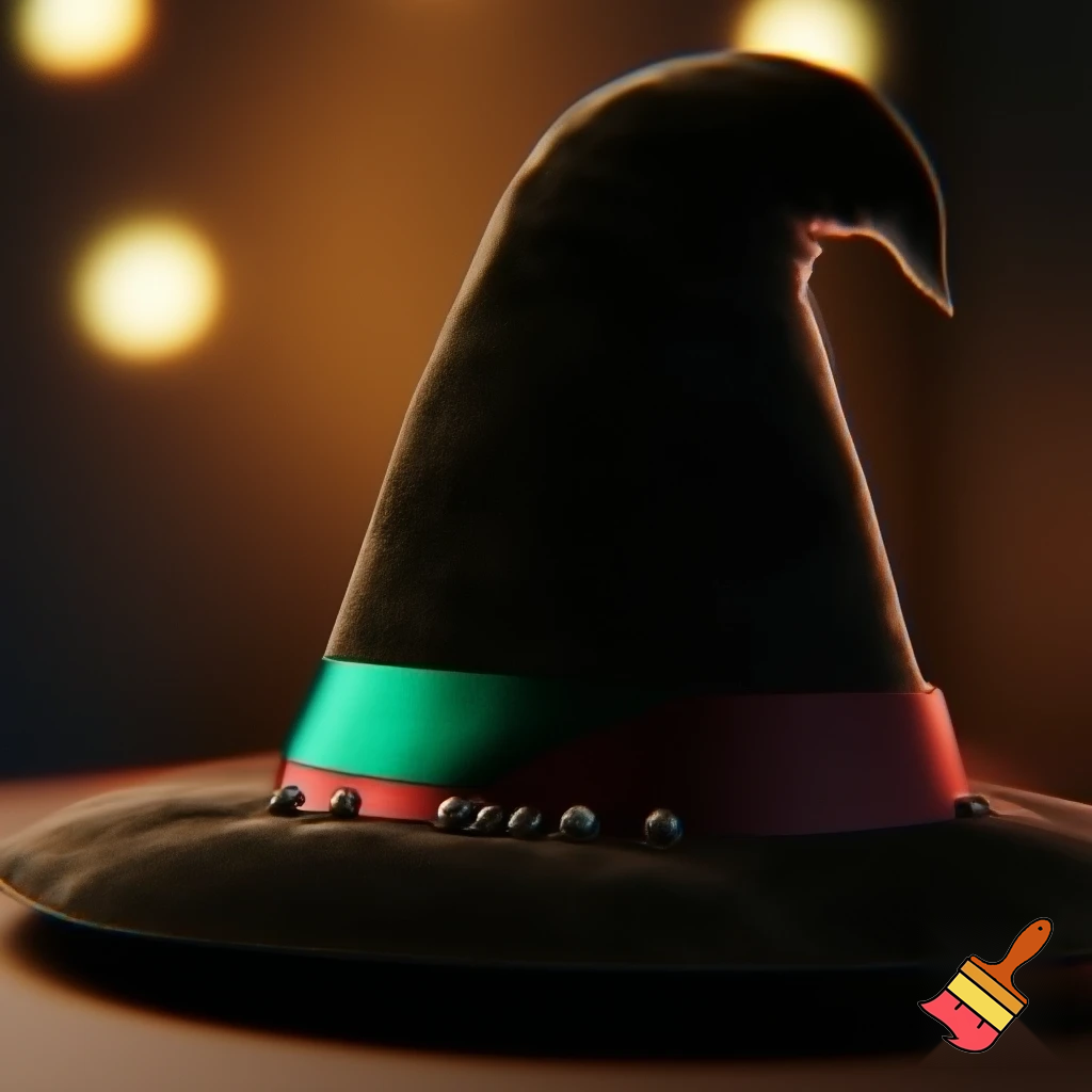 Christmas wizard hat