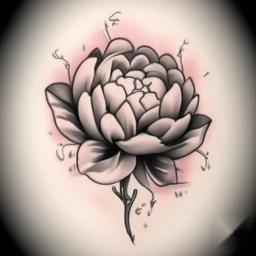 november birth flower tattoo