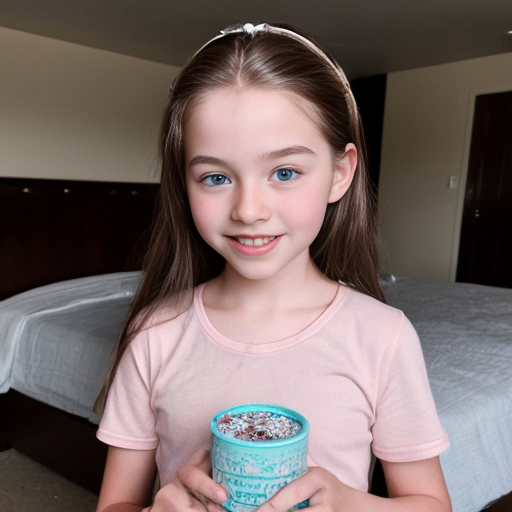 Picture of a girl who is spoilt and rich and her name is juniper winters for age 10-11