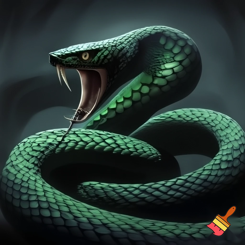 a snake being by itself while all the others are together make sure the snake has fangs