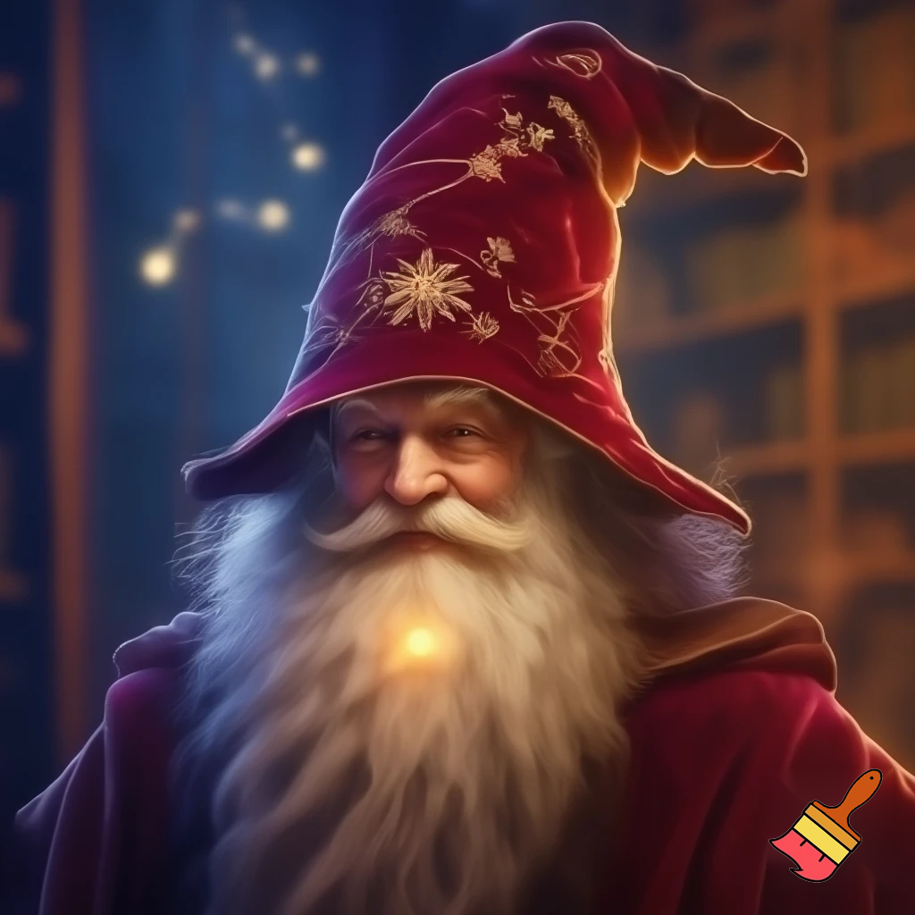 Wizard Christmas hat