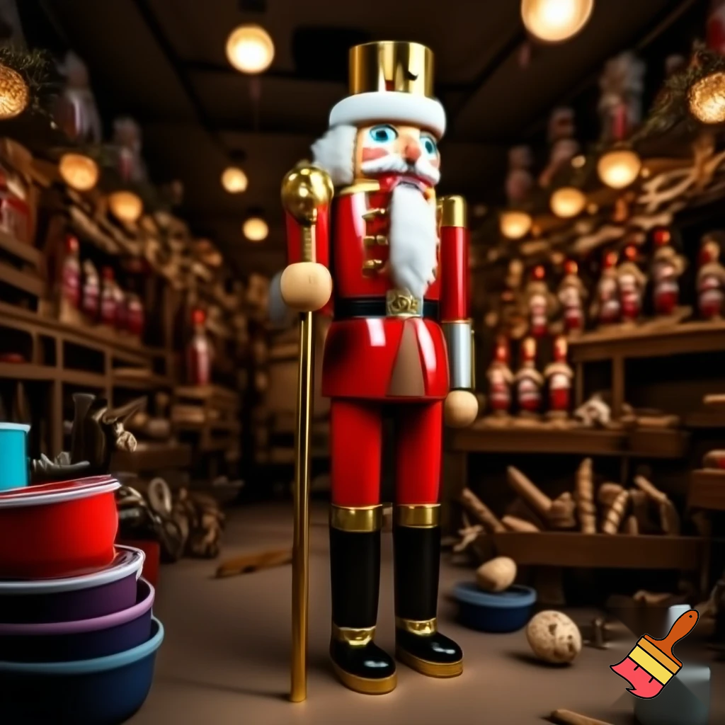 Nutcracker Santa Claus Nutcrackerh wizard Santa Claus