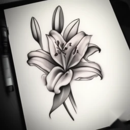 may birth flower tattoo