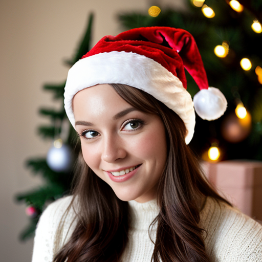 Christmas hat velvet
