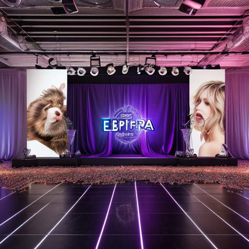 create visually pleasing atmosphere for the party event of the business 'Euphoria Party Organizers'
